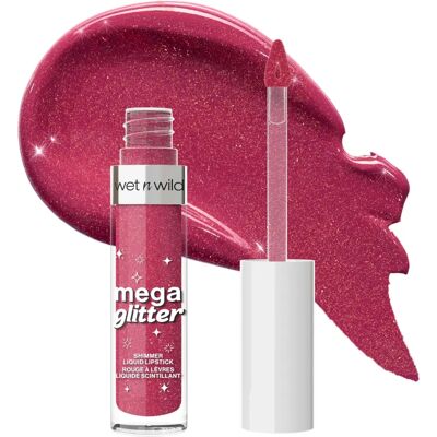 Wet n Wild - Glitter Liquid Lipstick - Rosa - Glitzer und E-Vitamin - Flüssiger Lipstick Wet n Wild - Glitter Liquid Lipstick - Rosa - Glitzer und E-Vitamin - Flüssiger Lipstick