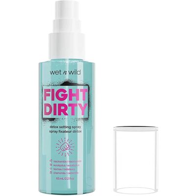 Wet n Wild Fight Dirty Detox Instel Spray - Make-up Fixeer - 65ml Wet n Wild Fight Dirty Detox Instel Spray - Make-up Fixeer - 65ml