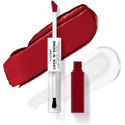 Wet n Wild Lock 'n Shine Leppestift + Glans - Duo Wet n Wild Lock 'n Shine Leppestift + Glans - Duo