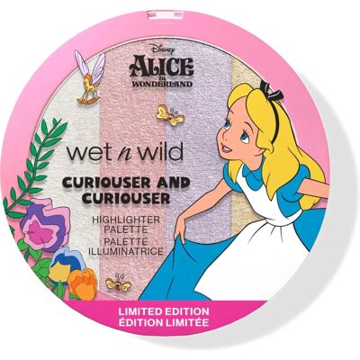 Wet n Wild Alice in Wonderland Curiouser And Curiouser Highlighter Palett - 10g Wet n Wild Alice in Wonderland Curiouser And Curiouser Highlighter Palett - 10g