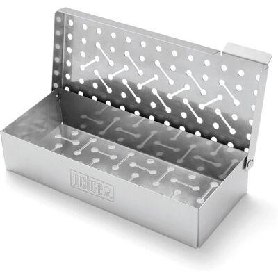 Weber 7576 Edelstahl Räucherbox - Grillzubehör Weber 7576 Edelstahl Räucherbox - Grillzubehör