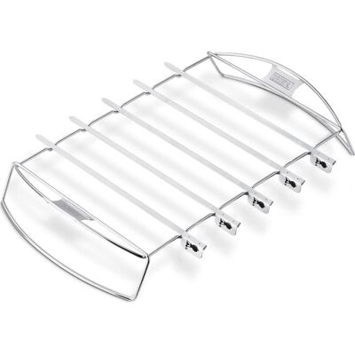 Weber 6606 Silber Schaschlik-Set - Grillzubehör Weber 6606 Silber Schaschlik-Set - Grillzubehör