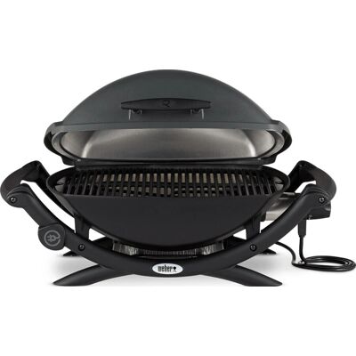 Grill électrique Weber Q 2400 - 2200W, Noir & Gris - Publicité Grill électrique Weber Q 2400 - 2200W, Noir & Gris - Publicité