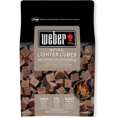 Cubettes d'allumage Weber 17612 - Accessoires pour Barbecue - Publicité Cubettes d'allumage Weber 17612 - Accessoires pour Barbecue - Publicité