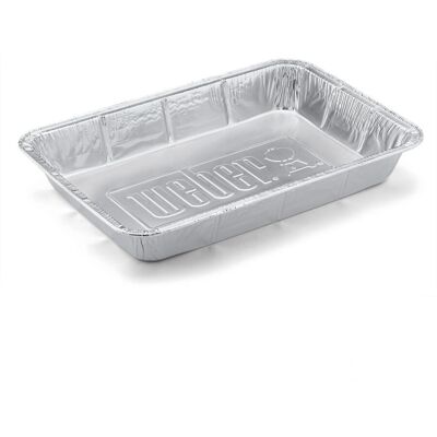 Weber Modèle 6416 Plat de cuisson rectangulaire en aluminium - Plat de cuisson - Publicité Weber Modèle 6416 Plat de cuisson rectangulaire en aluminium - Plat de cuisson - Publicité