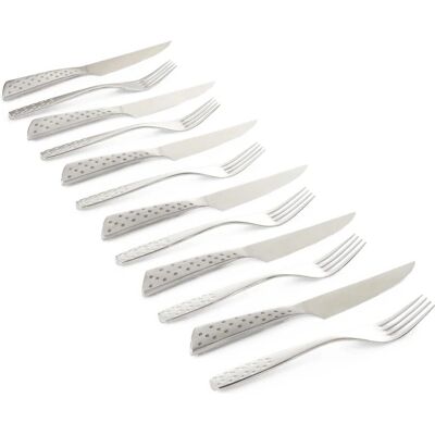 WEBER Deluxe Steakbesteck - Edelstahl, 6-tlg. Set WEBER Deluxe Steakbesteck - Edelstahl, 6-tlg. Set