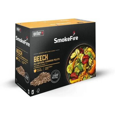 Weber Buche Hartholzpellets - Für Gemüse - 8kg Weber Buche Hartholzpellets - Für Gemüse - 8kg