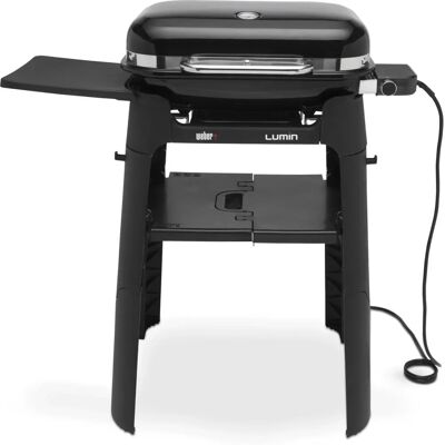 Weber Lumin Grelhador Elétrico - Potente & Versátil Weber Lumin Grelhador Elétrico - Potente & Versátil