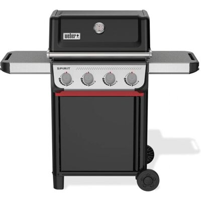 Weber Spirit E-410 Barbecue - 4 Bruciatori, Nero, Griglie in Ghisa Weber Spirit E-410 Barbecue - 4 Bruciatori, Nero, Griglie in Ghisa