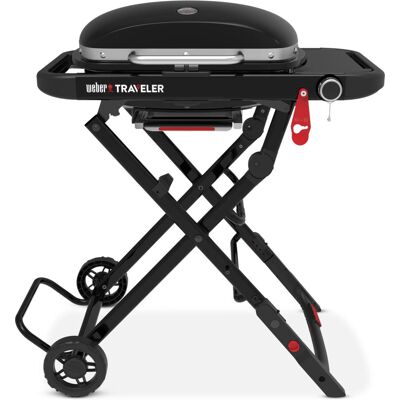 Weber - 1501750 Traveler - 52 x 36 cm - Negro - Parrilla de gas Weber - 1501750 Traveler - 52 x 36 cm - Negro - Parrilla de gas