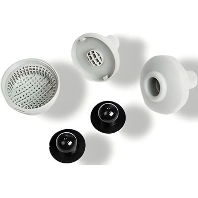 Conjunto de 2 tampas para skimmer de piscina Intex - compatível com 32mm Conjunto de 2 tampas para skimmer de piscina Intex - compatível com 32mm