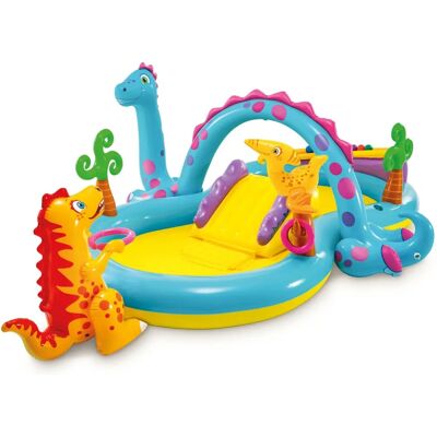Piscina inflável para crianças Intex com aspersor de água - Piscina inflável Piscina inflável para crianças Intex com aspersor de água - Piscina inflável
