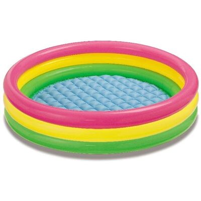 Intex 57422 Ilmatäytettävä pyöreä allas - 275 L - Yläpuolinen allas Intex 57422 Ilmatäytettävä pyöreä allas - 275 L - Yläpuolinen allas