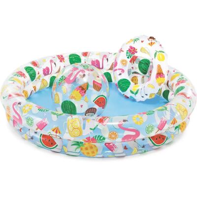 Bazén Intex 122x25cm - Modrý nafukovací bazén Bazén Intex 122x25cm - Modrý nafukovací bazén
