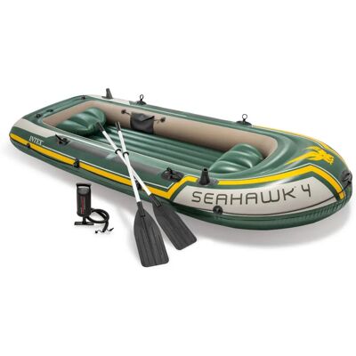 Intex - Seahawk 4 Set - 351x145x48 cm - Barca gonfiabile Intex - Seahawk 4 Set - 351x145x48 cm - Barca gonfiabile