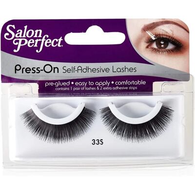 BIFULL 33 Schwarze Selbstklebende Volle Wimpern - falsche Wimpern BIFULL 33 Schwarze Selbstklebende Volle Wimpern - falsche Wimpern