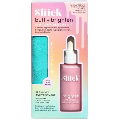 Sliick Putz & Aufhellung Kit - Hautpflege gegen eingewachsene Haare Sliick Putz & Aufhellung Kit - Hautpflege gegen eingewachsene Haare
