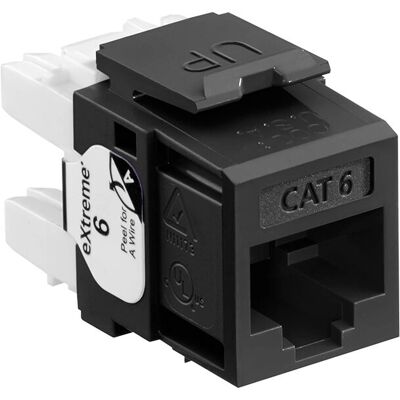 Leviton 61110-RE6 Keystone Modul - Stoßfest - Unterstützt 10m Kabel Leviton 61110-RE6 Keystone Modul - Stoßfest - Unterstützt 10m Kabel
