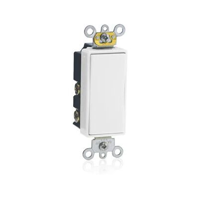 Leviton - 5657-2W - 15A 120/277V - Light switch Leviton - 5657-2W - 15A 120/277V - Light switch