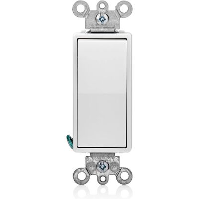 Leviton - 5604-2W - Blanco - 4-Vías - Interruptor de luz Leviton - 5604-2W - Blanco - 4-Vías - Interruptor de luz