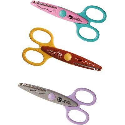 Fiskars Kinderschere - Tiermuster, 3er-Pack - Schneidewerkzeuge, Rechts-/Linkshänder Fiskars Kinderschere - Tiermuster, 3er-Pack - Schneidewerkzeuge, Rechts-/Linkshänder