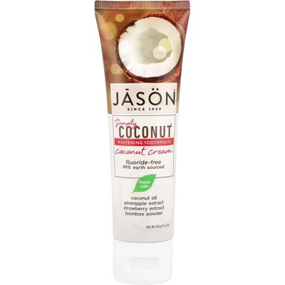 Jasön Simply Coconut Whitening Toothpaste (119 g) Jasön Simply Coconut Whitening Toothpaste (119 g)