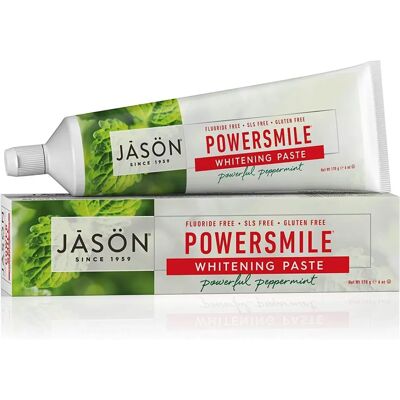 Pasta de dientes PowerSmile Natural de Jason - Pasta de dientes Pasta de dientes PowerSmile Natural de Jason - Pasta de dientes