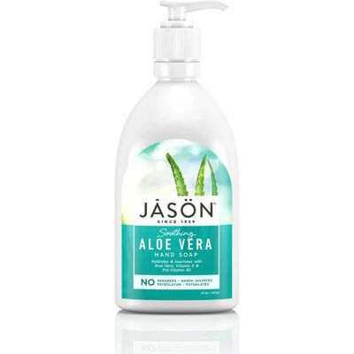JASON Jabon de Manos con Aloe Vera - 473ml - Jabon de Manos JASON Jabon de Manos con Aloe Vera - 473ml - Jabon de Manos