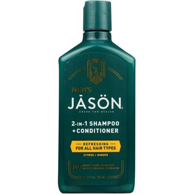 Jason - 2-in-1 Refreshing Shampoo & Conditioner - Citrus + Ginger - Shampoo & Conditioner Jason - 2-in-1 Refreshing Shampoo & Conditioner - Citrus + Ginger - Shampoo & Conditioner