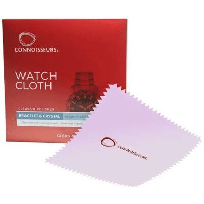 Connoisseurs Watch Cloth CONN784 - Tarnish Prevention & Polish Connoisseurs Watch Cloth CONN784 - Tarnish Prevention & Polish