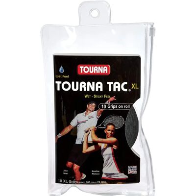 Overgrip Noir Tourna - Accessoire de Tennis Overgrip Noir Tourna - Accessoire de Tennis