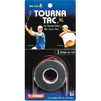 Tourna Tac Overgrip - Atmungsaktiv, 20% breiter, Profi-Qualität Tourna Tac Overgrip - Atmungsaktiv, 20% breiter, Profi-Qualität