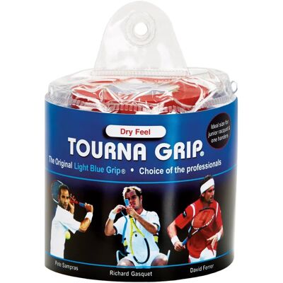 Tourna Grip Dry Feel Overgrip - Blau - Tennis Zubehör Tourna Grip Dry Feel Overgrip - Blau - Tennis Zubehör