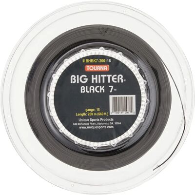 Tourna Big Hitter Black 7 - Potenza e Spin - String da Tennis Tourna Big Hitter Black 7 - Potenza e Spin - String da Tennis