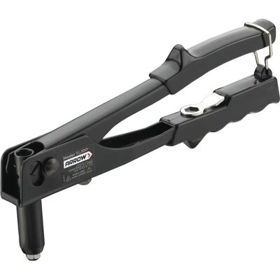 Arrow RL100S-6 Rivet Tool - All Steel, Vinyl Grip, Adjustable Sizes Arrow RL100S-6 Rivet Tool - All Steel, Vinyl Grip, Adjustable Sizes