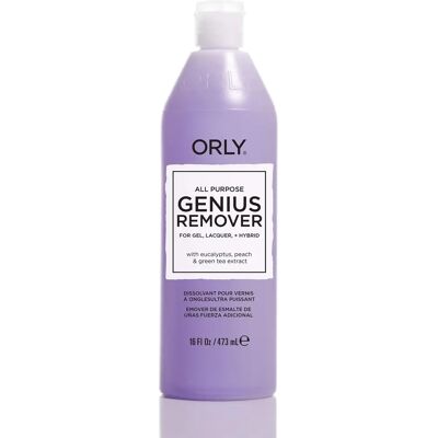 Enlève vernis Genius Tout Usage 473ml - Publicité Enlève vernis Genius Tout Usage 473ml - Publicité