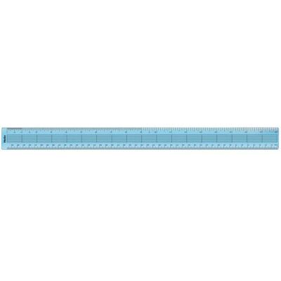 Helix Shatter Resistant Ruler Gridded 45cm Blue - Ruler Helix Shatter Resistant Ruler Gridded 45cm Blue - Ruler