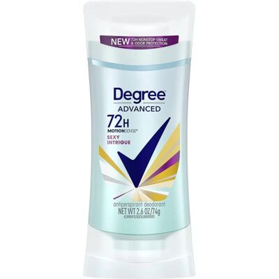 Degree Sexy Intrigue Déodorant MotionSense - 74g - Publicité Degree Sexy Intrigue Déodorant MotionSense - 74g - Publicité