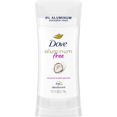 Dove Coconut Jasmine Aluminum-Free Deodorant Stick Dove Coconut Jasmine Aluminum-Free Deodorant Stick