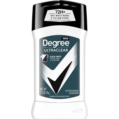 Degree Men UltraClear Déodorant Anti-transpirant en Stick - 48H de Protection - Publicité Degree Men UltraClear Déodorant Anti-transpirant en Stick - 48H de Protection - Publicité