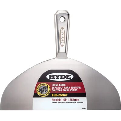 HYDE TOOLS Couteau de joint en acier inoxydable Hyde - 254mm / 10" - Publicité HYDE TOOLS Couteau de joint en acier inoxydable Hyde - 254mm / 10" - Publicité