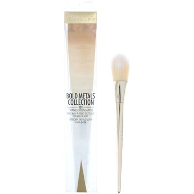 Real Techniques Collezione Bold Metals Donna 101 Triangolare Base Fondotinta Pennello Trucco - Taglia Unica Real Techniques Collezione Bold Metals Donna 101 Triangolare Base Fondotinta Pennello Trucco - Taglia Unica