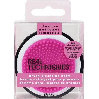 Real Techniques Model - Deep Cleansing Brush Balm - Makeup Tool Real Techniques Model - Deep Cleansing Brush Balm - Makeup Tool