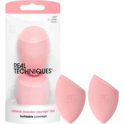 Real Techniques Pink Make-up Schwamm - Make-up Schwamm, 2 Stück Real Techniques Pink Make-up Schwamm - Make-up Schwamm, 2 Stück