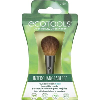 EcoTools Austauschbarer Make-up-Pinselkopf mit abgerundeten Wangen - Unisex EcoTools Austauschbarer Make-up-Pinselkopf mit abgerundeten Wangen - Unisex