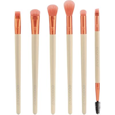 EcoTools EcoTools Elements Fire Fiery Eyes Set 6 Pz - Make-up Pinselset EcoTools EcoTools Elements Fire Fiery Eyes Set 6 Pz - Make-up Pinselset