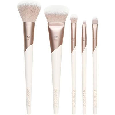 Zestaw Pędzli do Makijażu EcoTools Natural Elegance - Zestaw Narzędzi do Makijażu Zestaw Pędzli do Makijażu EcoTools Natural Elegance - Zestaw Narzędzi do Makijażu