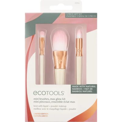 EcoTools EcoTools Ready Glow Make-up Pinsel-Set - 3 Stück EcoTools EcoTools Ready Glow Make-up Pinsel-Set - 3 Stück