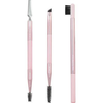 Zestaw do Stylizacji Brwi Real Techniques - 3 Narzędzia do Perfekcyjnych Brwi Zestaw do Stylizacji Brwi Real Techniques - 3 Narzędzia do Perfekcyjnych Brwi