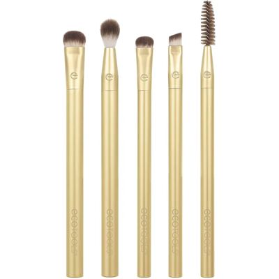 EcoTools EcoTools Precious Metals Brightening Eye Set - Pinselset - Präzisions-Makeup-Pinsel EcoTools EcoTools Precious Metals Brightening Eye Set - Pinselset - Präzisions-Makeup-Pinsel